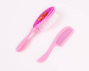 CHILD CHIC Baby Hair Brush and Comb Set, Baby Brush with Soft Natural Bristles