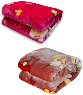 Profecto Winter Single Bed Blanket Soft And Premium Fabric| Warm Baby Blanket Pack of 2