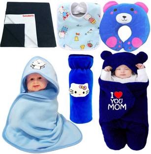Swissberry Gift Set New born combo pack of baby basic daily use gift set