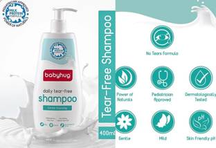 babyhug Milk Protein Formula Daily Tear Free Shampoo - 400ML