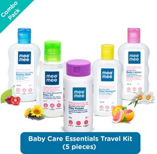 MeeMee Baby Care Travel Kit - 5 Pack
