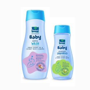 Parachute Advansed Baby Bath Kit, Gentle Wash & Nourishing Shampoo