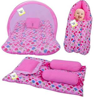 Toddylon New Born Baby Daily Essentail Bedding Combo Pack(0-6 Months)