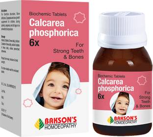 Bakson's Homoeopathy Calcarea Phosphorica 6x for bone health | Baby Care Products