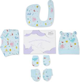 haus & kinder Adorable Attire Gift Set : Pack of 5 (Vitamin Sea)