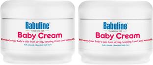Babuline Baby Cream Moisturizing Cream for Baby's Sensitive Skin - 50gm (Pack of 2)