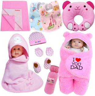 Swissberry Gift Set New born combo pack of baby basic daily use gift set