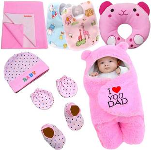 Swissberry Gift Set New born combo pack of baby basic daily use gift set