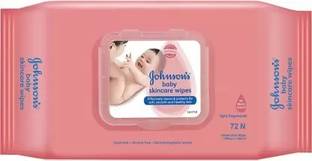 JOHNSON'S Baby Skincare Wipes (72 Wipes)