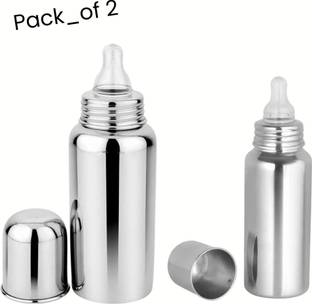 Babylib Stainless baby Milk Bottle 2 pcs M 250 ml