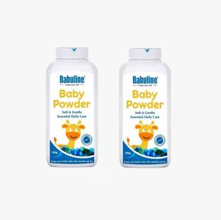 Babuline Baby Powder 100gm | Gentle Baby Talcum Powder Paraben Free (Pack of 2)