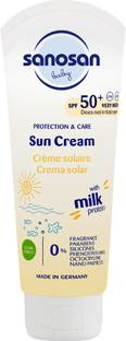 Sanosan Sunscreen - SPF 50+ PA+ BABY SUN CREAM SPF 50+
