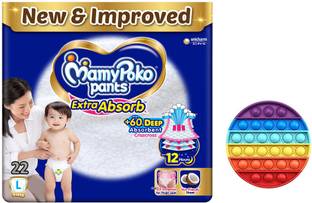 MamyPoko Diaper Large with Free Popit - (22)