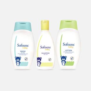 Softsens Baby Bath & Skin Trio