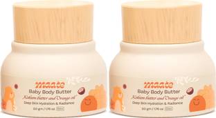 MAATE Baby Body Butter for Soft Skin | Enriched with Kokum Butter & Saffron Oil