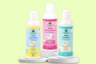Lumiva Value Pack 100ml of Baby Shampoo,Lotion & Bodywash