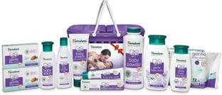 HIMALAYA HAPPY BABY GIFT BASKET (9 IN 1)