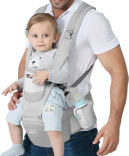 Cherilo Hip Seat Baby Carrier, 4 Carry Positions, for 0-3 Years, Adjustable, Up to 15 kg Baby Carrier