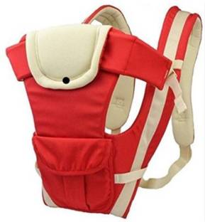 Smilecasters Adjustable Hands-Free 4-in-1 (with Comfortable Head Support & Buckle Straps) Baby Carrier Baby Carrier