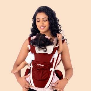 LuvLap Elegant Baby Carrier with 4 carry positions, for 4 to 24 months baby, Baby Carrier