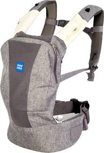 MeeMee 4-in-1 Baby Sling Carrier with Ergonomic Design, In-built Bag, 3 to 24 Months Baby Carrier