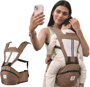 TINYBERG CuddleHipsy 4-in-1 Baby Carrier with Hip Seat, Adjustable Straps & Pockets Baby Carrier