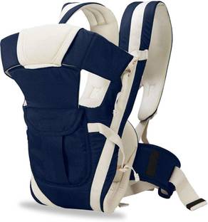 Kidsify Baby Carrier Bag Adjustable Hands Free 4 in 1 Baby safety Belt Child Navy Blue Baby Carrier