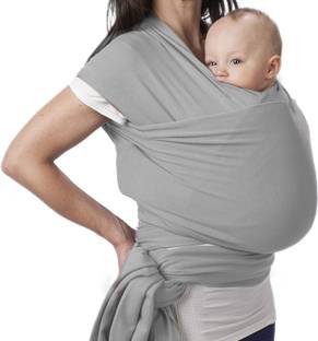 Bembika Baby Essential Hands Free Baby Carrier Wrap For Newborn, Infants – (Off White) Baby Carrier