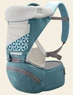 3D METRO SUPER STORE Ergonomic 6-In-1 Baby Carrier with Detachable Hip Seat Kangaroo Bag(0-36 Months) Baby Carrier
