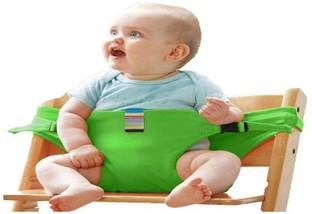 Zonkar Green Seat Portable Baby Chair Long Strap Safety Seat Harness for Toddler Baby Cuddler