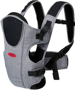 Honey Boo Adjustable Baby Carrier Bag (Grey-Black, Front carry facing out) Baby Carrier Baby Carrier