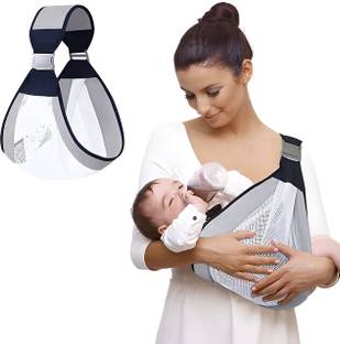 AMOZI Baby Carrier for Newborn to Toddler. Adjustable Baby Sling with Thick Strap Baby Cuddler