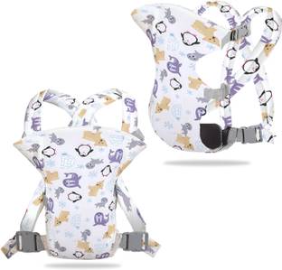 Bembika Baby Carrier Newborn to Toddler with Multiple Positions Infant Carrier - Penguin Baby Carrier