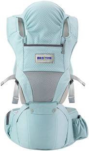 MEDITIVE Baby Carrier with Detachable Hip Seat, Ergonomically Designed (0-36 Months) Baby Carrier