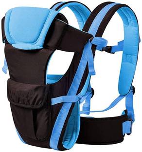 Alwaysup Baby New Carrier Cum Kangaroo Bag/Honeycomb Texture Blue Baby Carrier