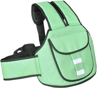 MOMSCAPE Two Wheeler Safety Belt for Sitting Back Adjustable Padded Strap Kid Travel Seat Baby Carrier