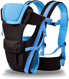 Kidsify Baby Carrier Bag Adjustable Hands Free 4 in 1 Baby safety Belt Child Navy Blue Baby Carrier