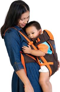 MeeMee Elegant & Adjustable Head Support with Safety Buckle for 4 to 36 Months Toddlers Baby Carrier