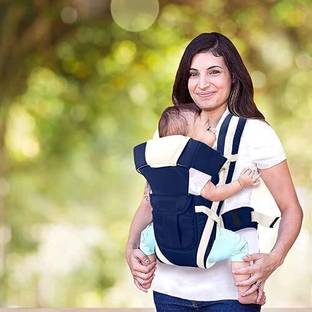 ADI Traderss Baby Carry Bags for 0 to 2 Years | with Safety Belt & Buckle Straps (Sky Blue) Baby Carrier