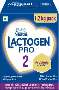 Nestle Lactogen Pro 2 Powder, Follow-Up Formula with Probiotic, 6 Months to 12 Months, Bag-in-Box