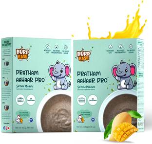 BURPEASE Pratham Aahaar Baby Food Fullfilled With Sprouted Grain and Nuts No Added Sugar Cereal