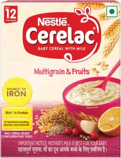 Nestle Cerelac Multigrain & Fruits Cereal From 12 Months to 24 Months Cereal