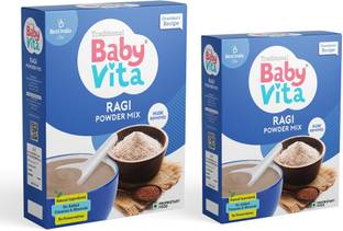 Babyvita Ragi Powder|Gluten/Allergen-Free|No Preservatives|Digestive Cereal