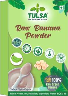 Tulsa Raw Banana Powder Bananas No Preservative No Added Sugar (200G) Cereal
