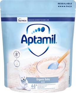 Aptamil Organic Baby Rice, British Made Cereal