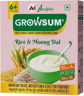 GROWSUM GROWSUMS RICE & MOONG DAL Cereal