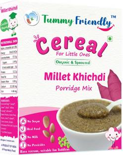 TummyFriendly Foods Organic Millet Khichdi Mix With Vegetables for Toddler Cereal