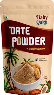 BABY QAKO Dates Powder / 100% Natural Sweetener | Natural Dry Date Powder Cereal