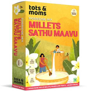TOTS AND MOMS Foods Millets Sathu Mavu Cereal