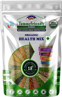 TummyFriendly Foods Certified Organic Health Mix for Kids. No Pesticides, No Chemicals Cereal